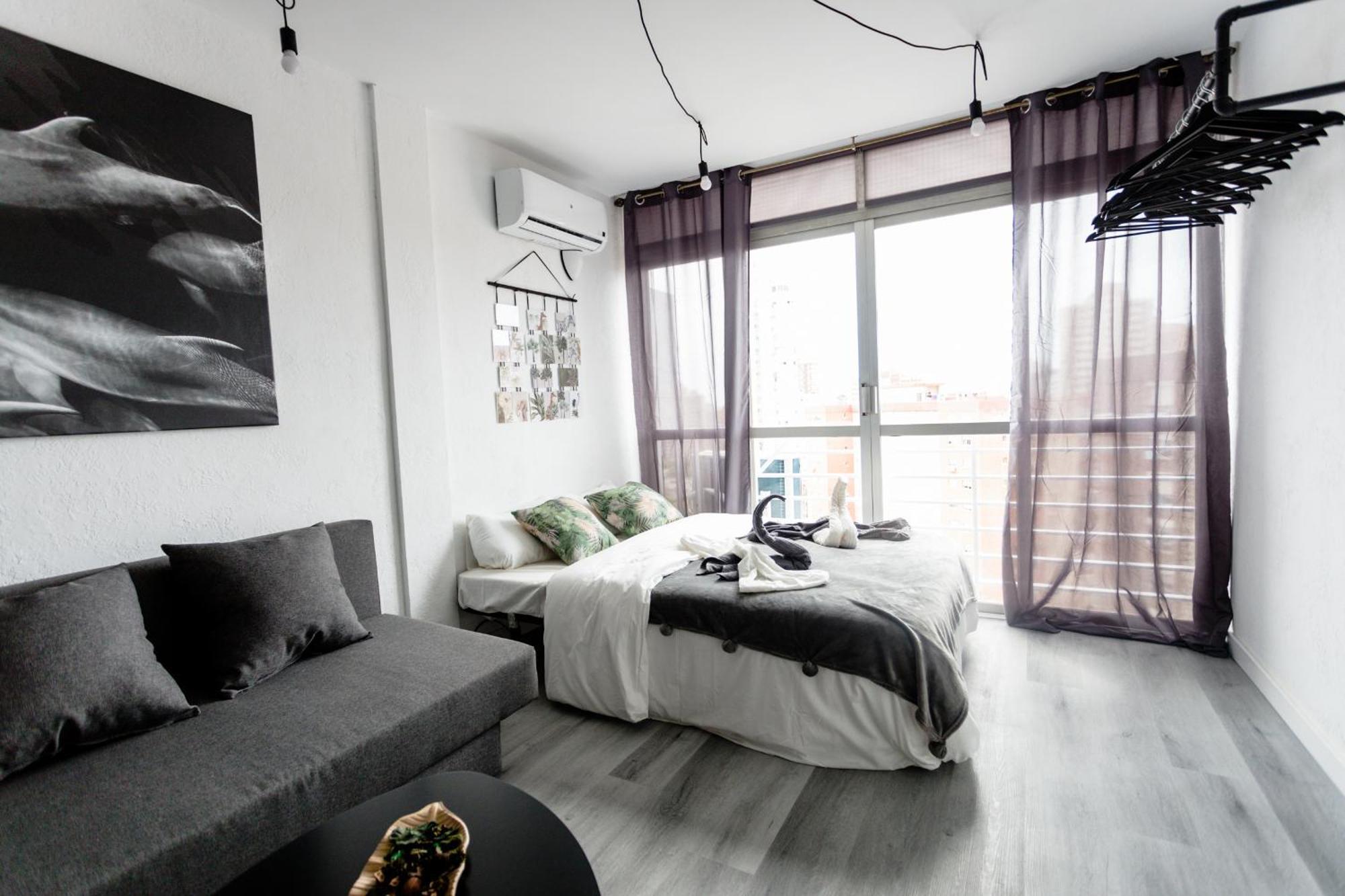 Great Panoramic View Studio Apartment Benidorm Exterior photo